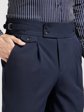 Ancien | Men's Naples Wrinkle Free High-Waist Pantalon