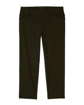 Coventry Petite Straight Leg Work Trouser | Black / White