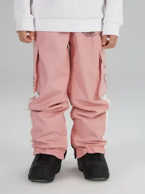 Girls Stripe Tape ski Jogger Pants