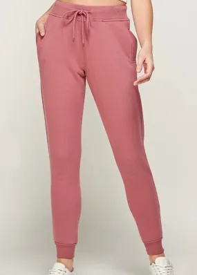 Reflex, Women’s Fleece Joggers, Begonia Pink