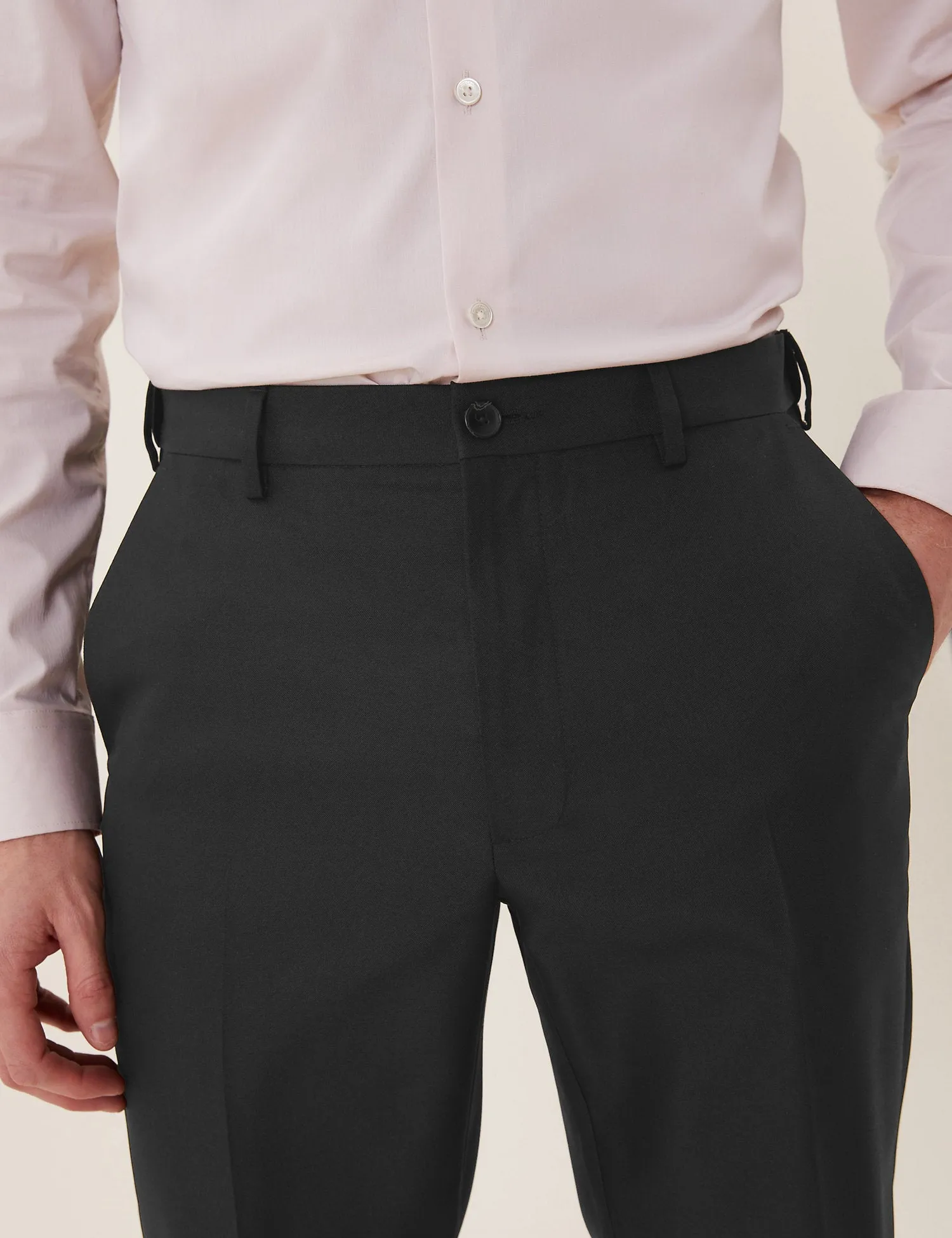 Regular Fit Trouser with Active Waist