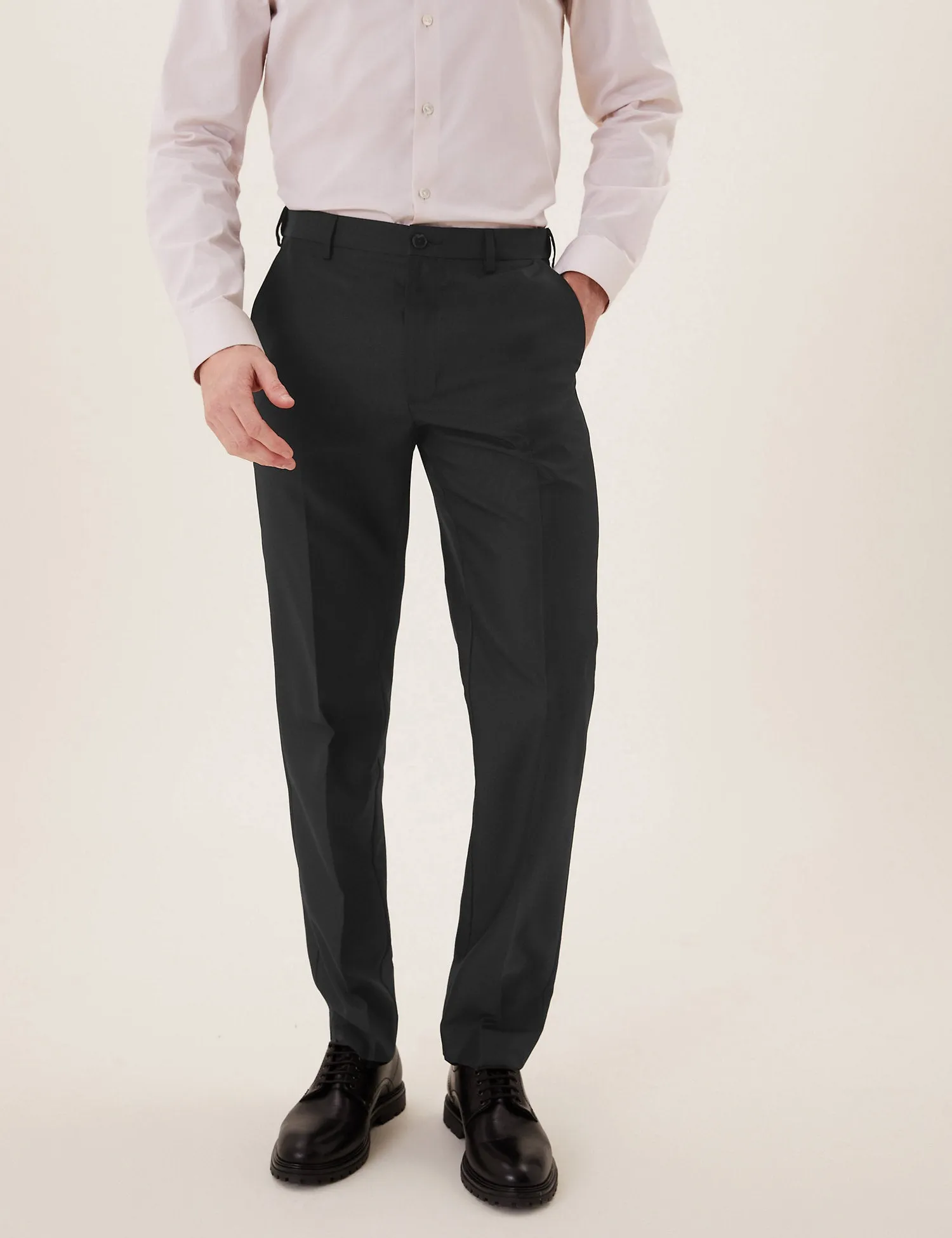 Regular Fit Trouser with Active Waist