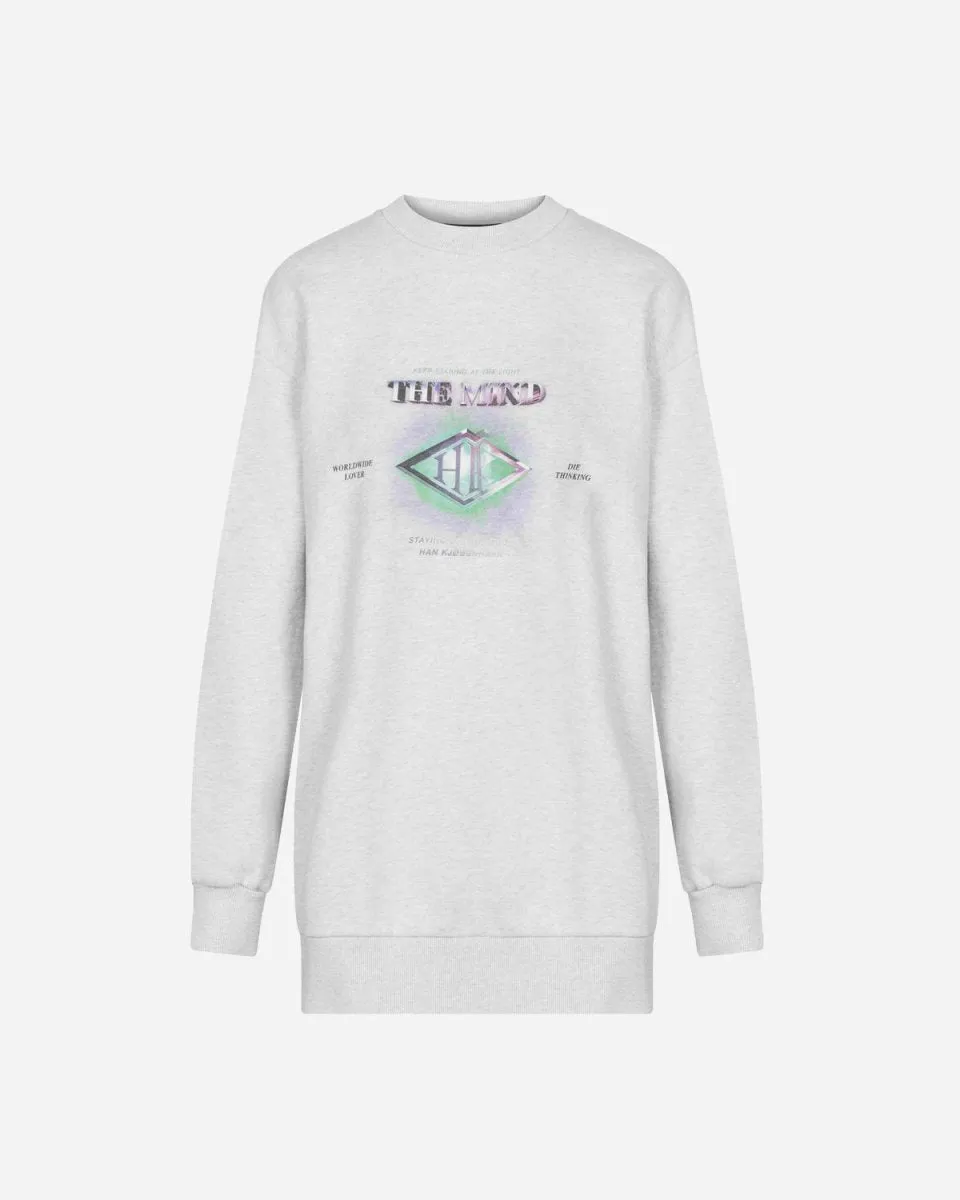 Relaxed Crew - Light Grey Melange Galaxy