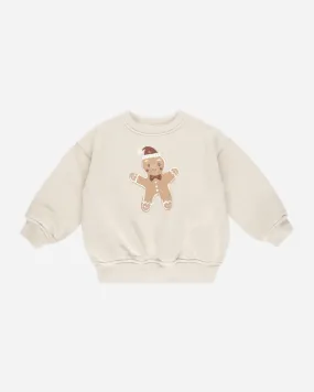 Relaxed Sweatshirt || Gingerbread