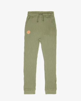 TGC Rib Cotton Joggers - Olive Green